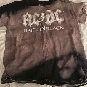 Medium/ Large - Tye Dye AC DC Tee
